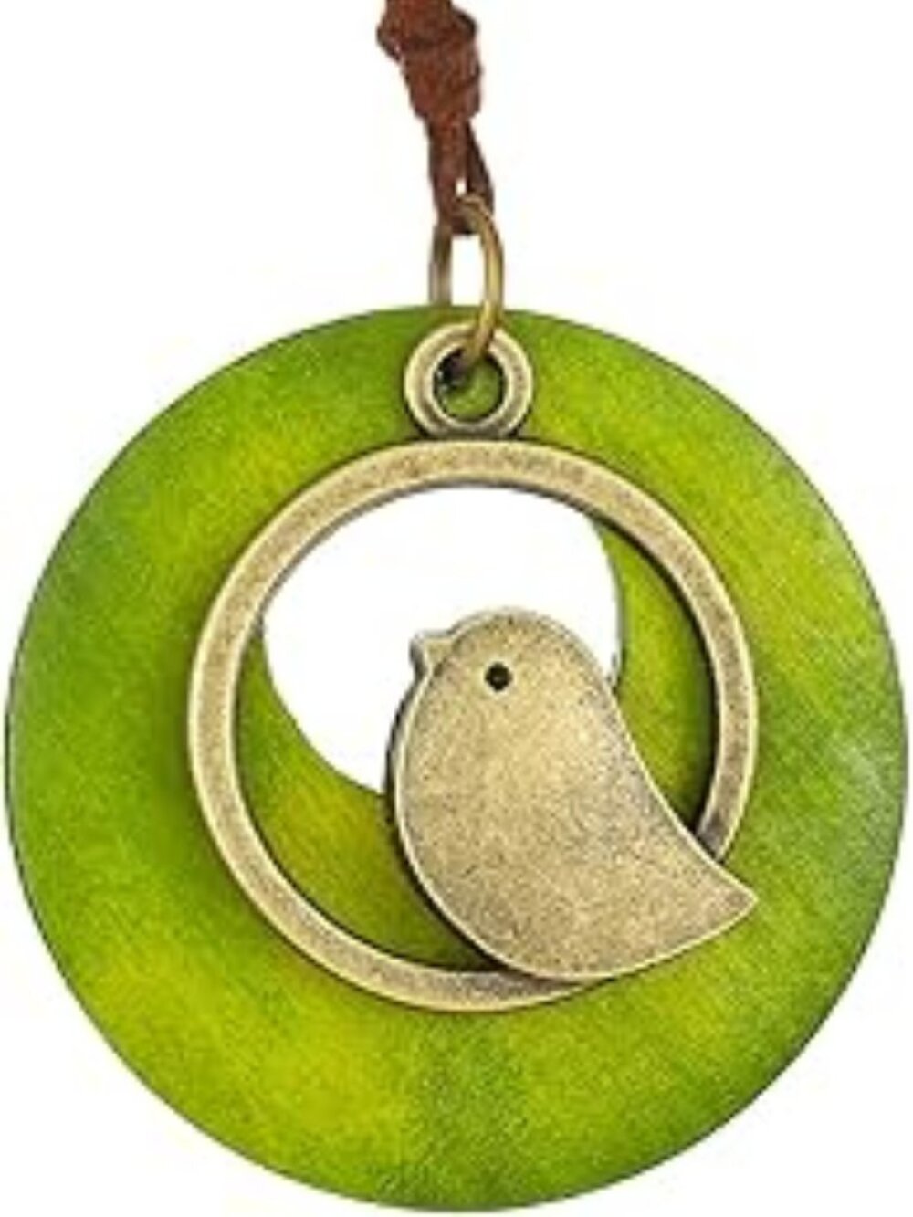 NEW Boho Leather Cord Necklace Handmade Boho Choker Long Bird Leather Chain